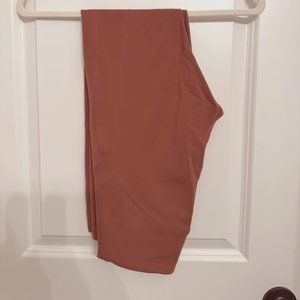 EUC Instill Leggings - Dark Terracotta, Size 6
